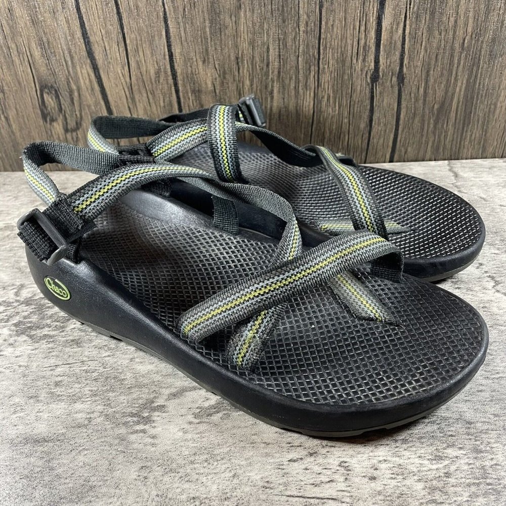 Chaco Men's Z2 Sandals Blue Black Hiking Toe Loop Size 12
